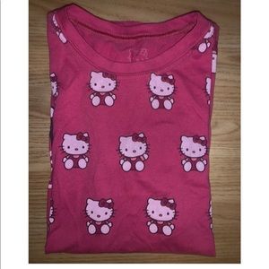 Pink Hello Kitty T shirt